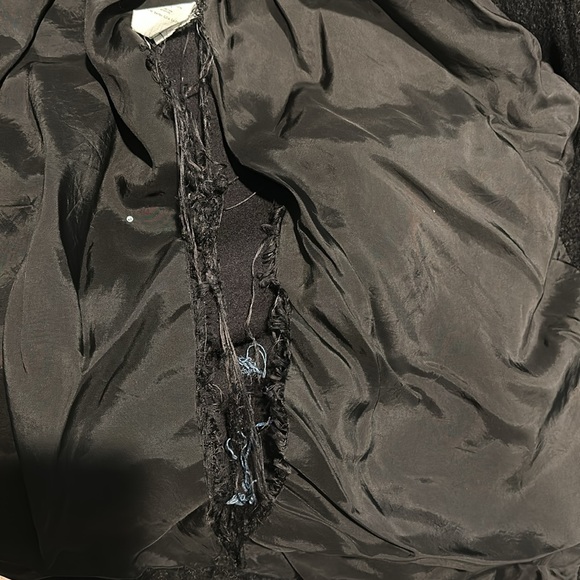 VALENTINO - Cashmere Wool Blend Rhinestone Buttons Coat #ski - Picture 10 of 12